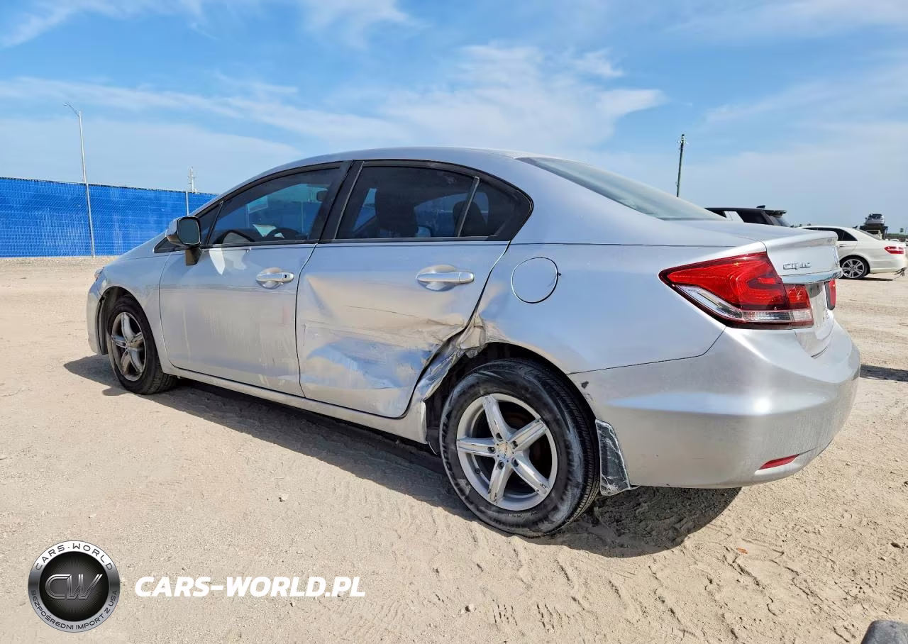 2013 Honda Civic Lx VIN:19XFB2F54DE010174 - 2