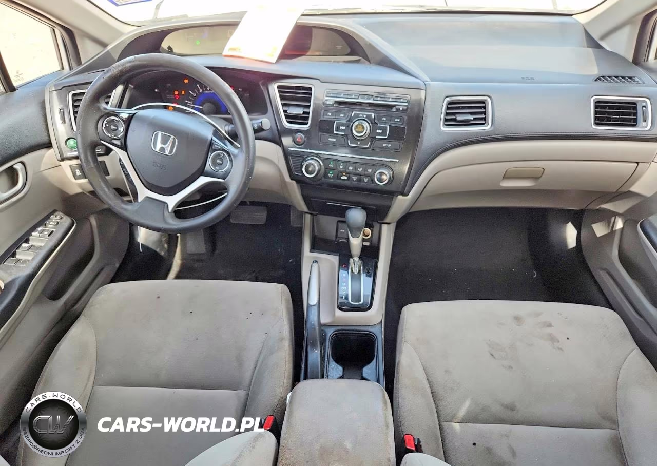 2013 Honda Civic Lx VIN:19XFB2F54DE010174 - 8