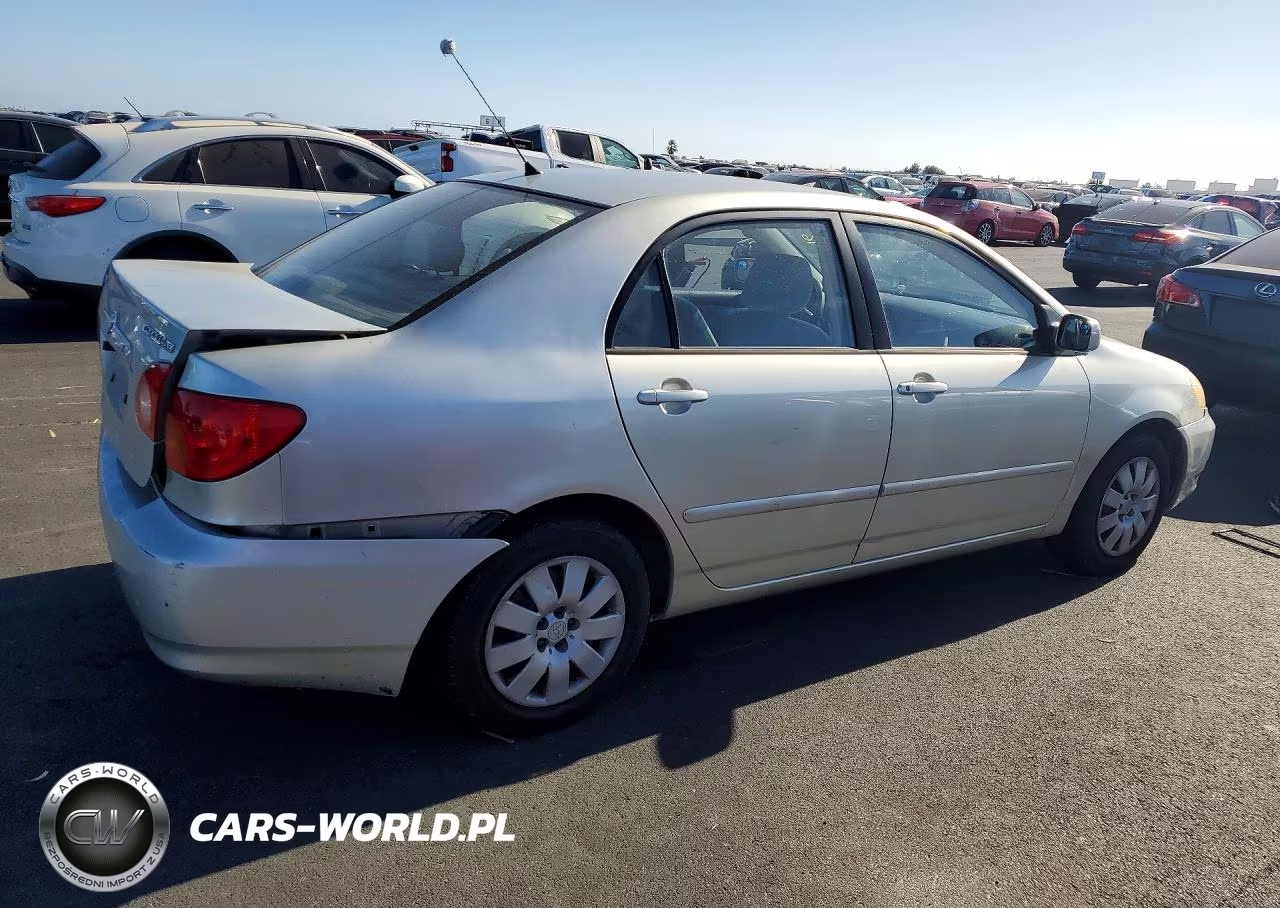 2003 Toyota Corolla Le VIN:JTDBR32E230050329 - 3