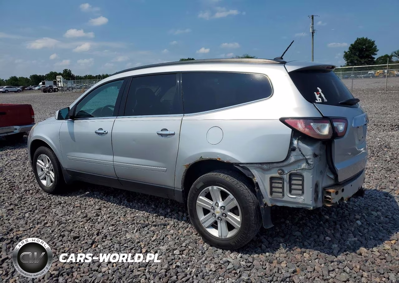 2014 Chevrolet Traverse Lt VIN:1GNKRGKD2EJ240893 - 2