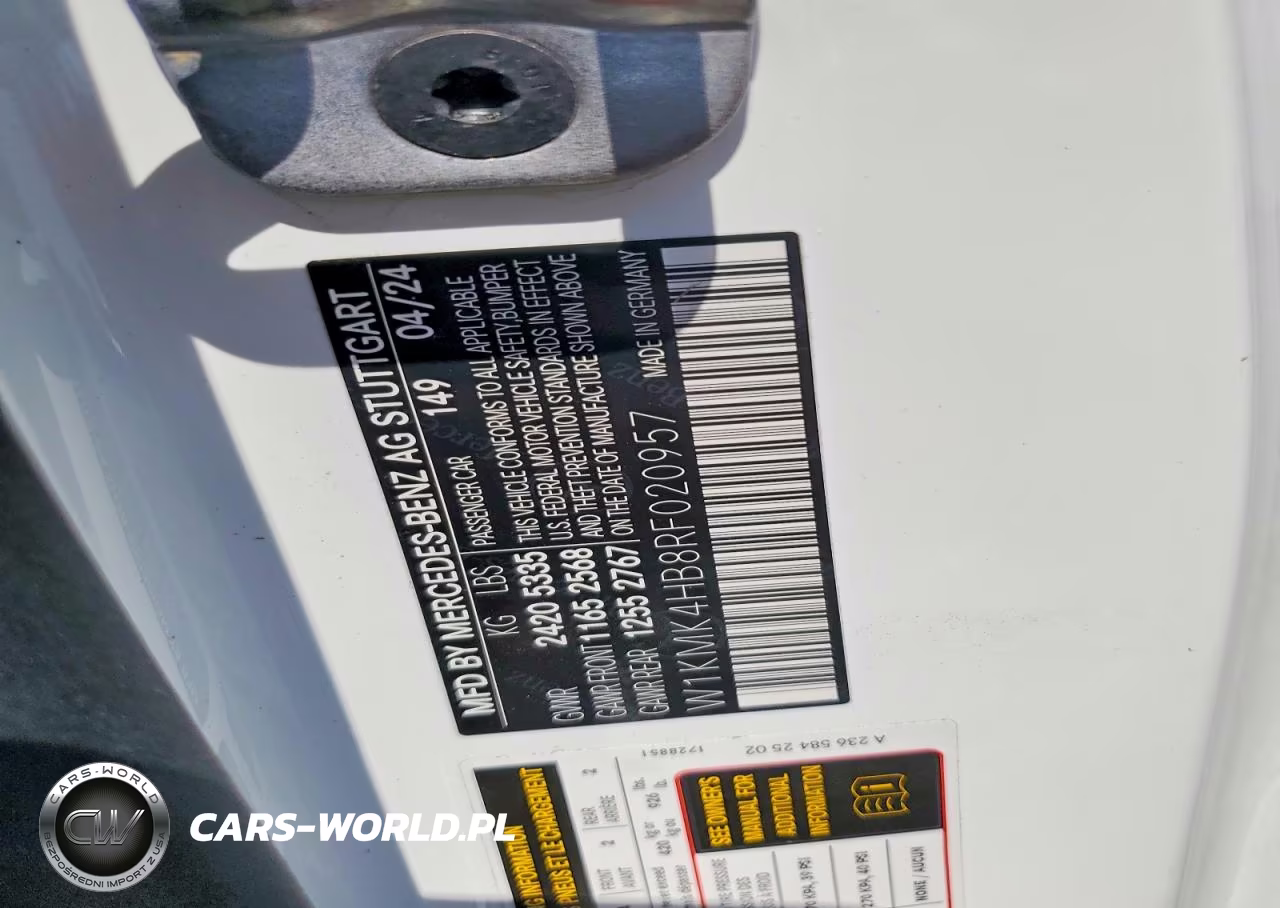 2024 Mercedes-Benz Cle 300 4Matic VIN:W1KMK4HB8RF020957 - 12