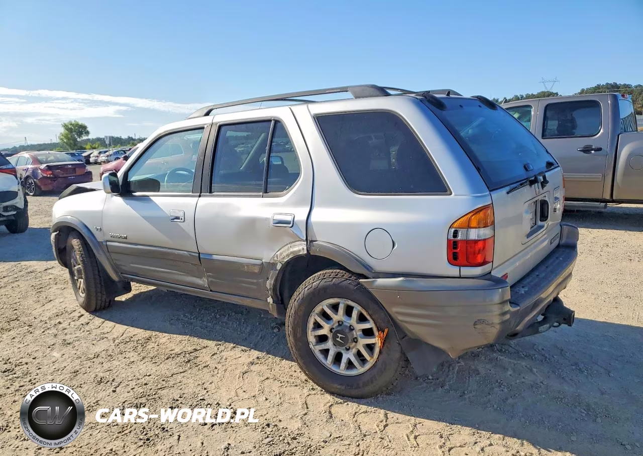 2000 Honda Passport Ex VIN:4S6DM58W7Y4406635 - 2