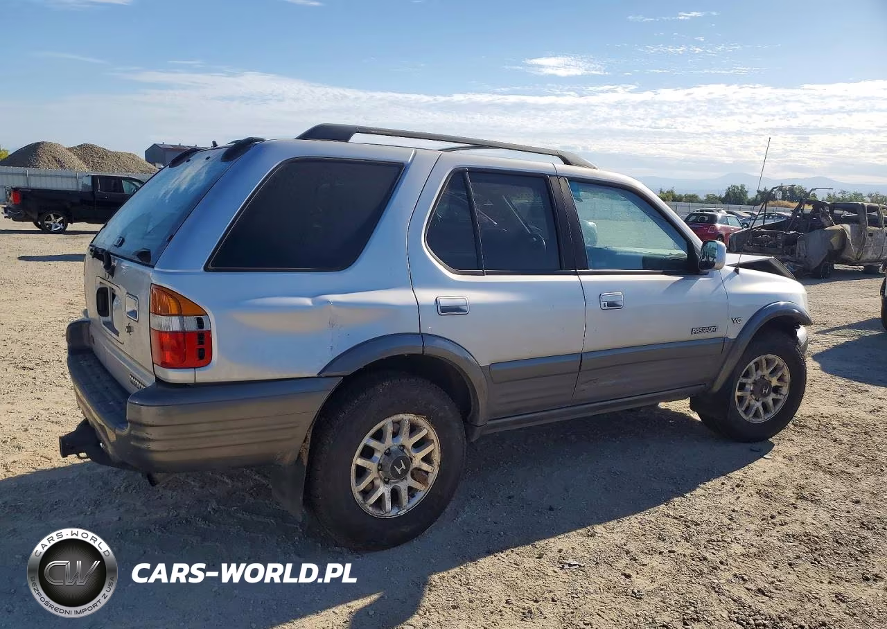 2000 Honda Passport Ex VIN:4S6DM58W7Y4406635 - 3