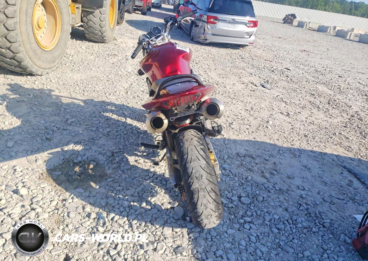 2006 Honda Cb900 F VIN:JH2SC48016M400525 - 4