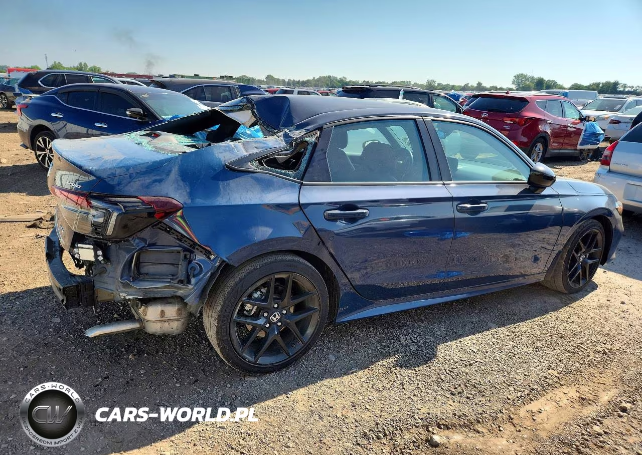 2025 Honda Civic Sport VIN:2HGFE4F87SH322439 - 3