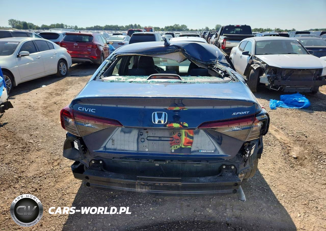 2025 Honda Civic Sport VIN:2HGFE4F87SH322439 - 6