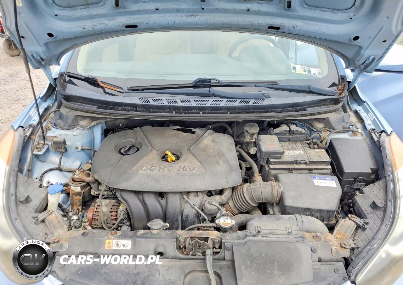 2012 Hyundai Elantra Gls VIN:KMHDH4AE4CU321897 - 11