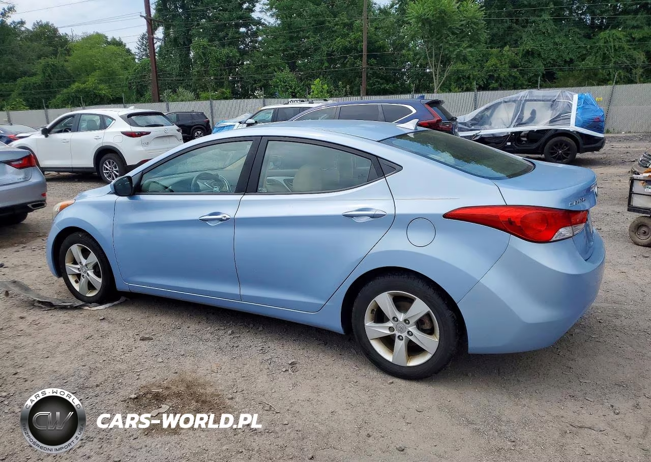 2012 Hyundai Elantra Gls VIN:KMHDH4AE4CU321897 - 2