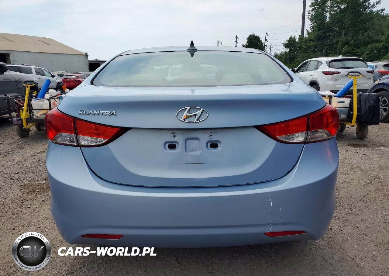 2012 Hyundai Elantra Gls VIN:KMHDH4AE4CU321897 - 6