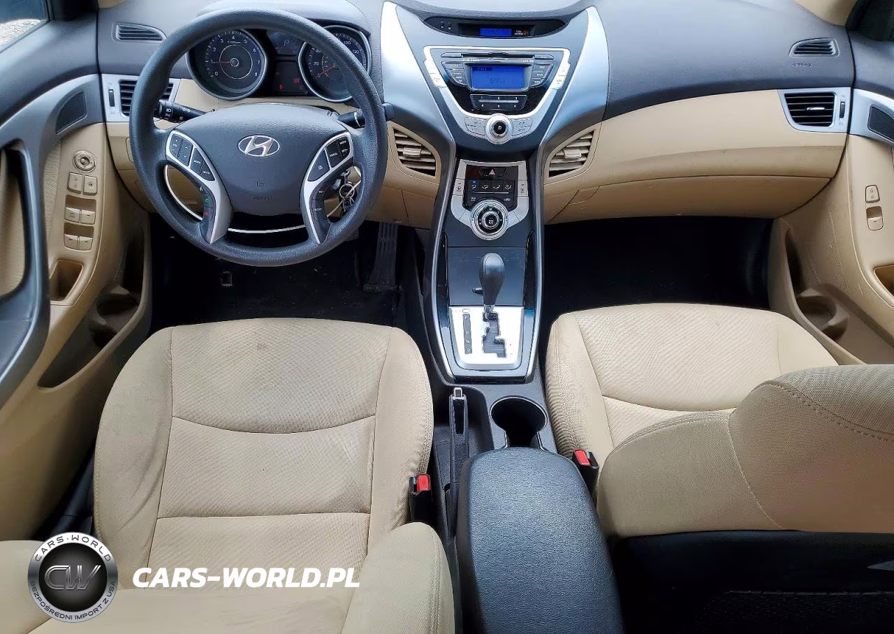2012 Hyundai Elantra Gls VIN:KMHDH4AE4CU321897 - 8