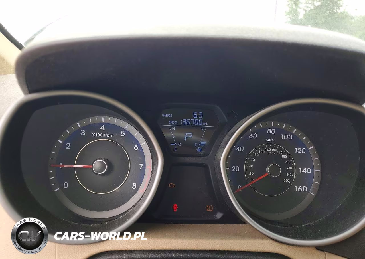 2012 Hyundai Elantra Gls VIN:KMHDH4AE4CU321897 - 9