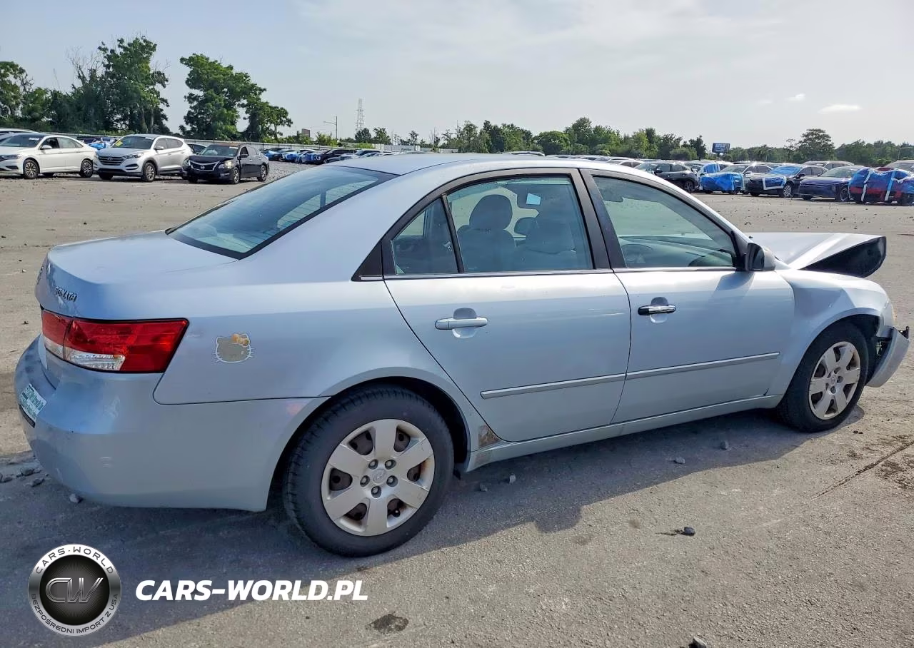 2007 Hyundai Sonata VIN:5NPET46C57H234217 - 3
