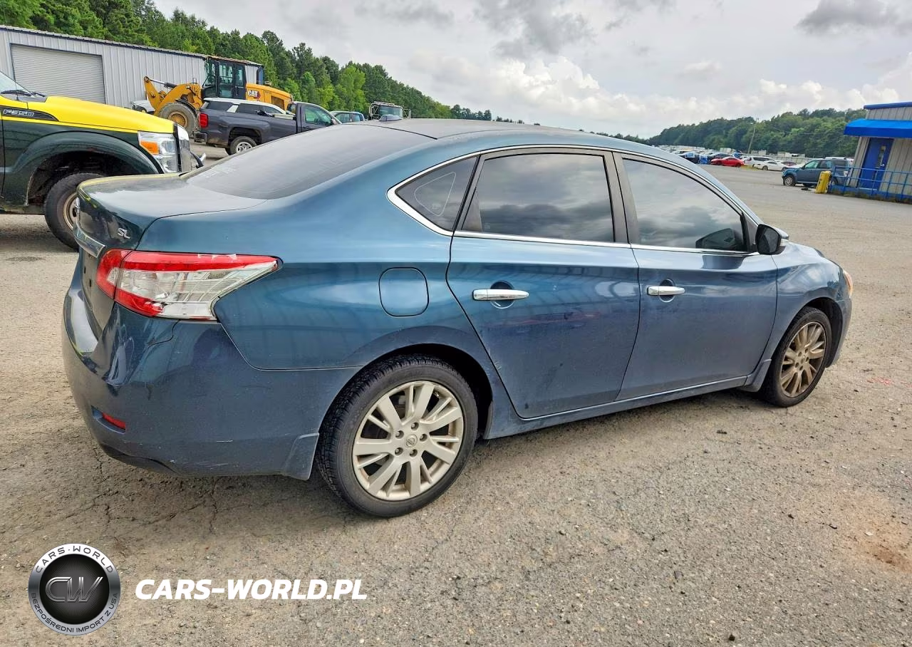 2015 Nissan Sentra Sl VIN:3N1AB7AP4FY246540 - 3