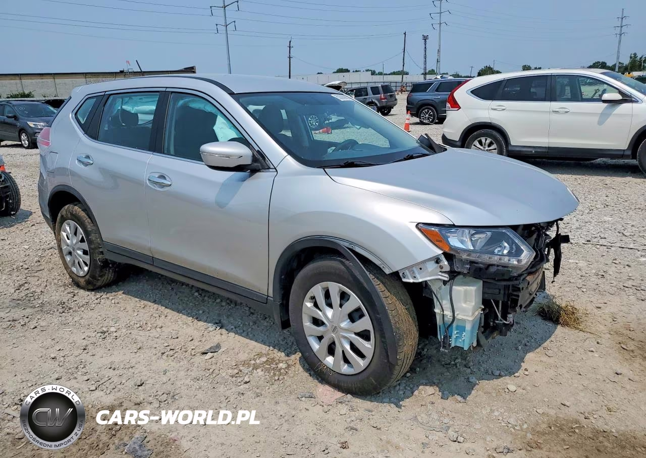 2015 Nissan Rogue S VIN:KNMAT2MV9FP591460 - 4