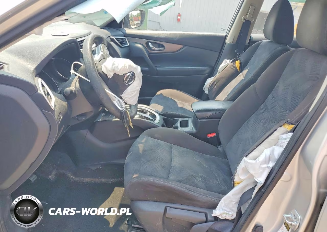 2015 Nissan Rogue S VIN:KNMAT2MV9FP591460 - 7