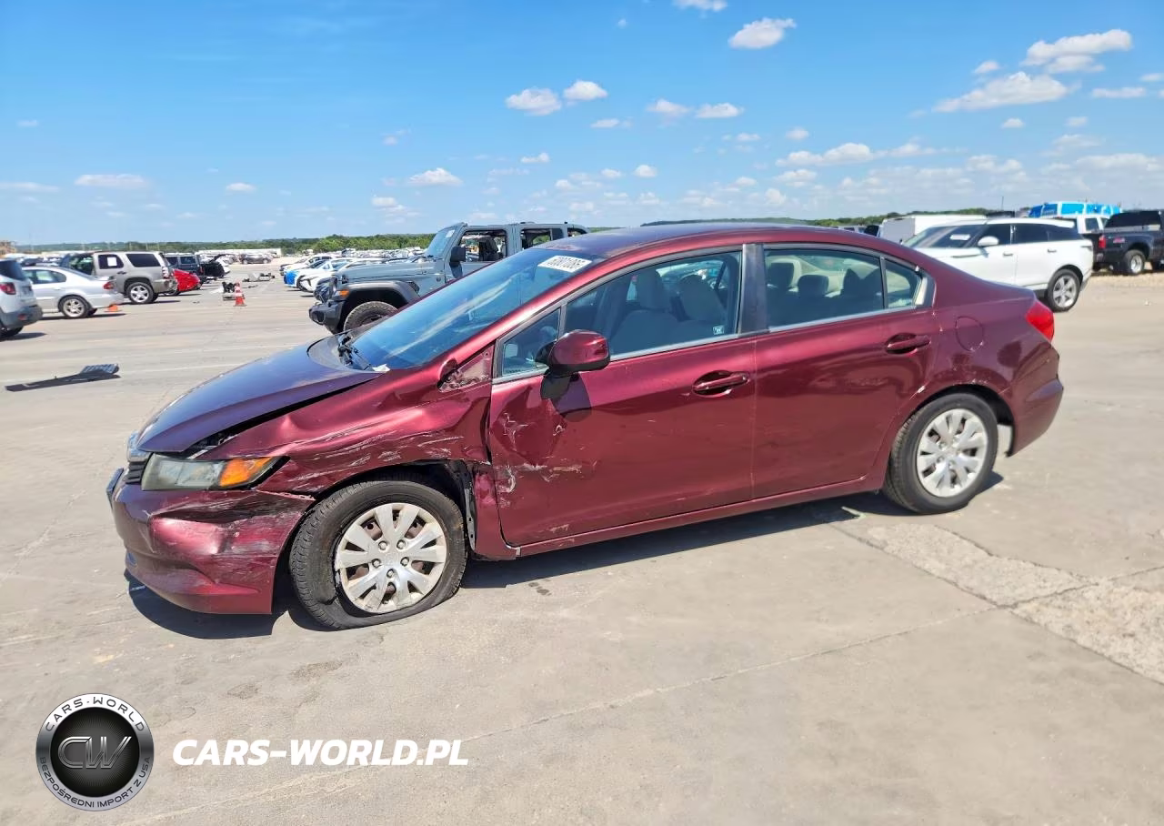 2012 Honda Civic Lx – zdjęcie 1 z 12