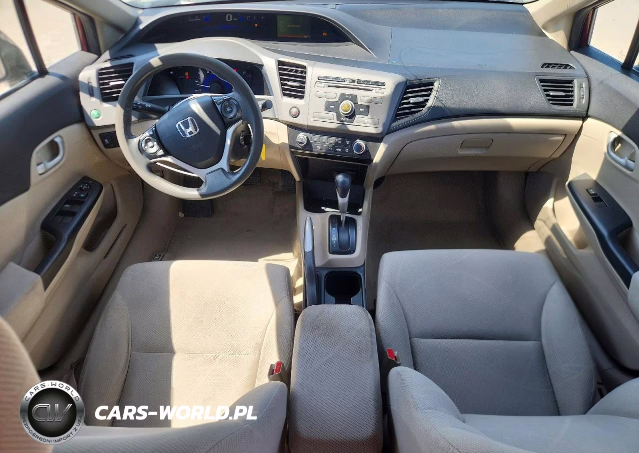 2012 Honda Civic Lx VIN:19XFB2F57CE089404 - 8