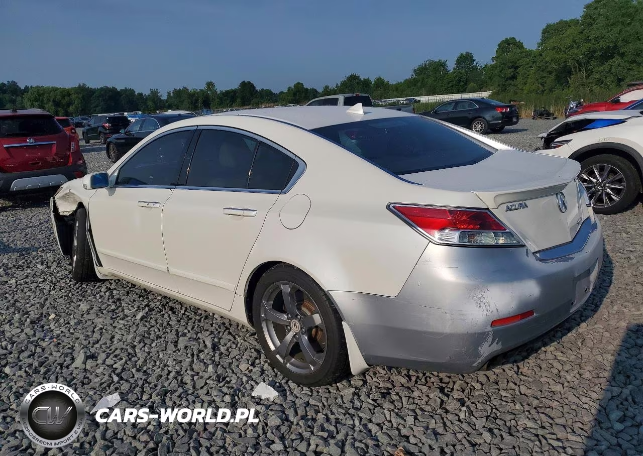 2010 Acura Tl VIN:19UUA9F58AA007622 - 2