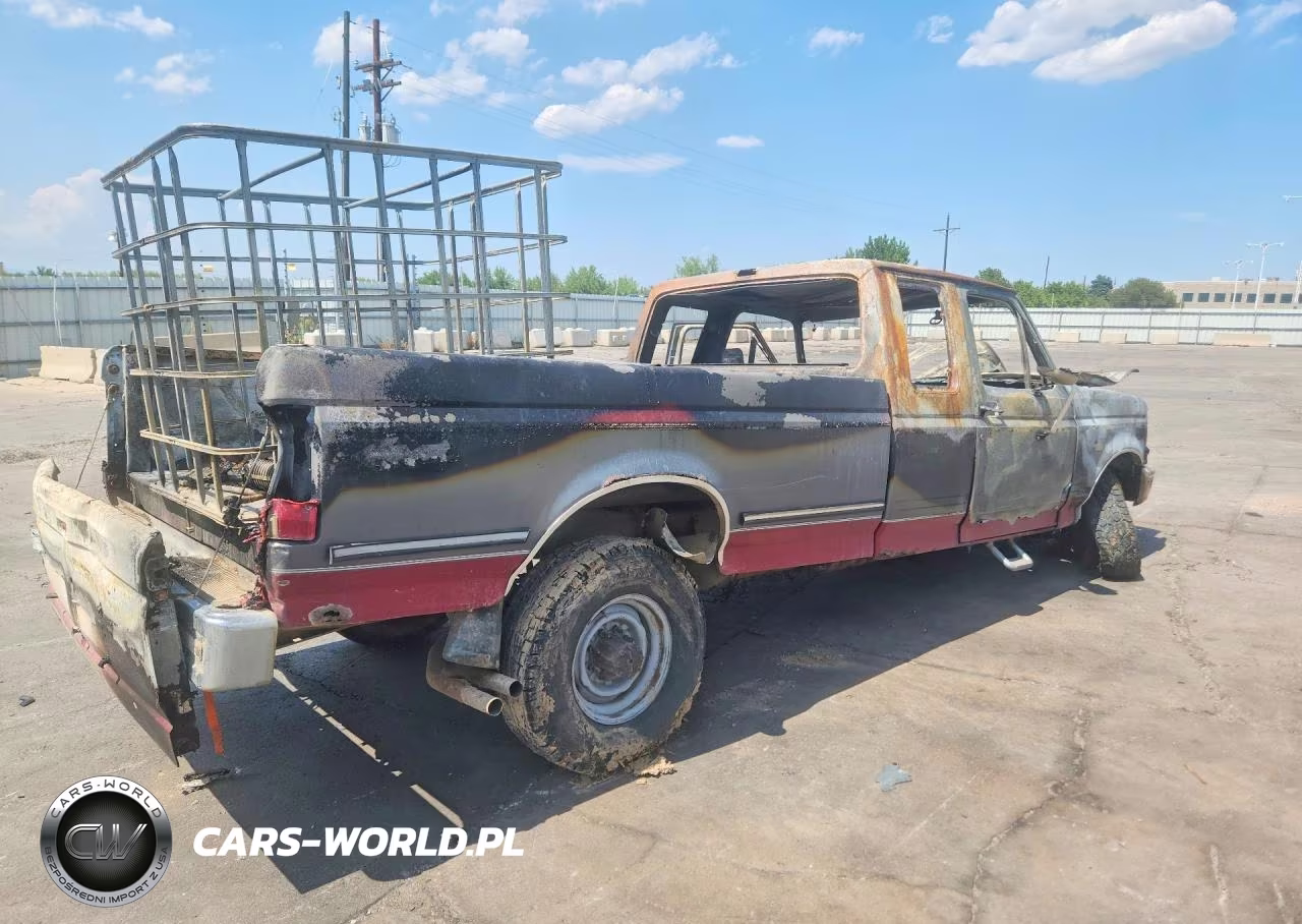 1992 Ford F250 VIN:1FTHX26G6NKA00854 - 3