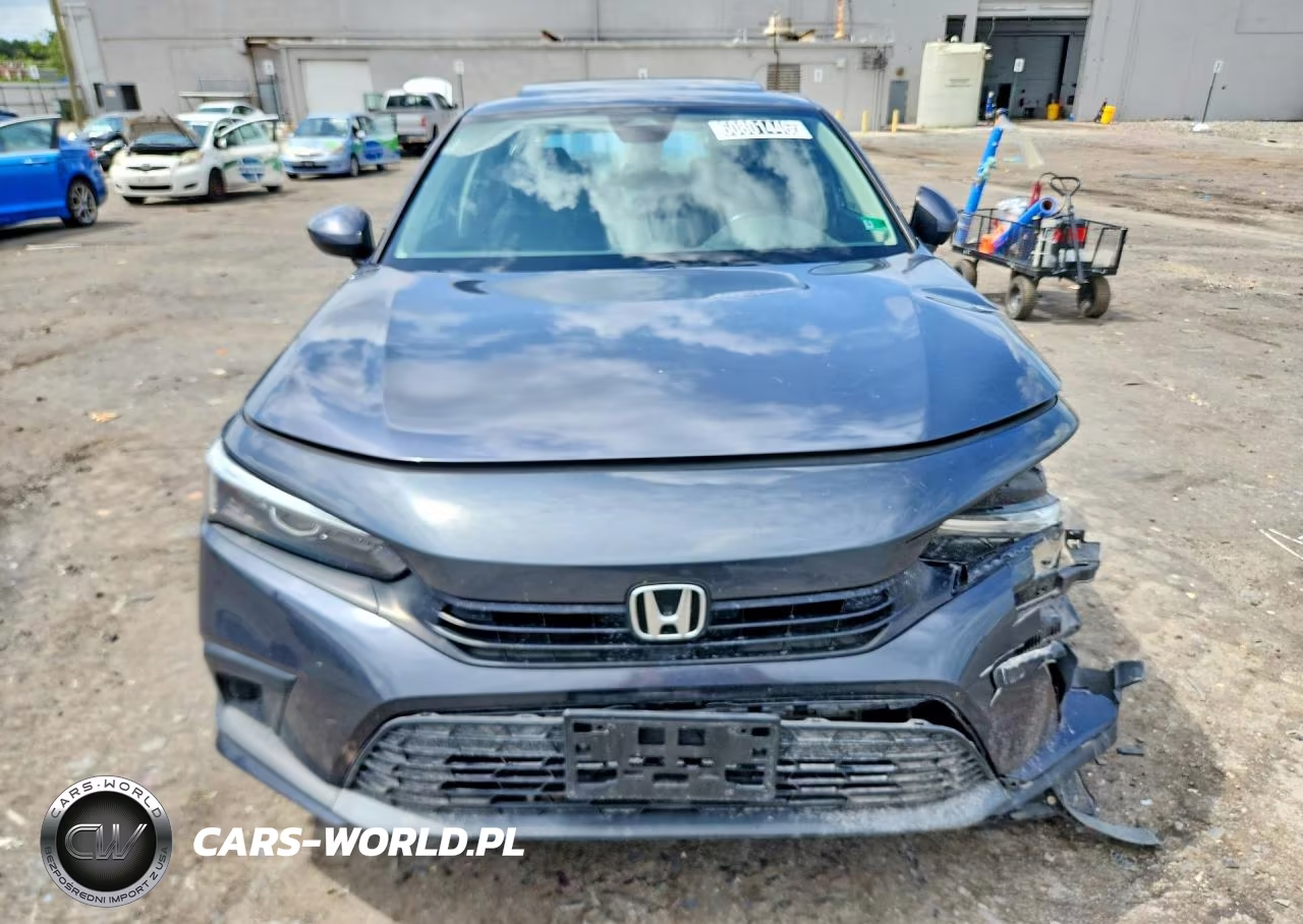 2022 Honda Civic Ex VIN:JHMFE1F77NX001004 - 5