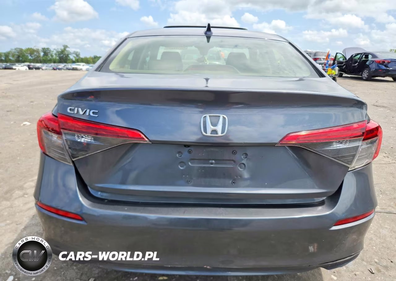 2022 Honda Civic Ex VIN:JHMFE1F77NX001004 - 6