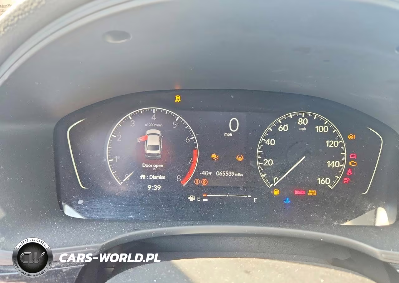2022 Honda Civic Ex VIN:JHMFE1F77NX001004 - 9
