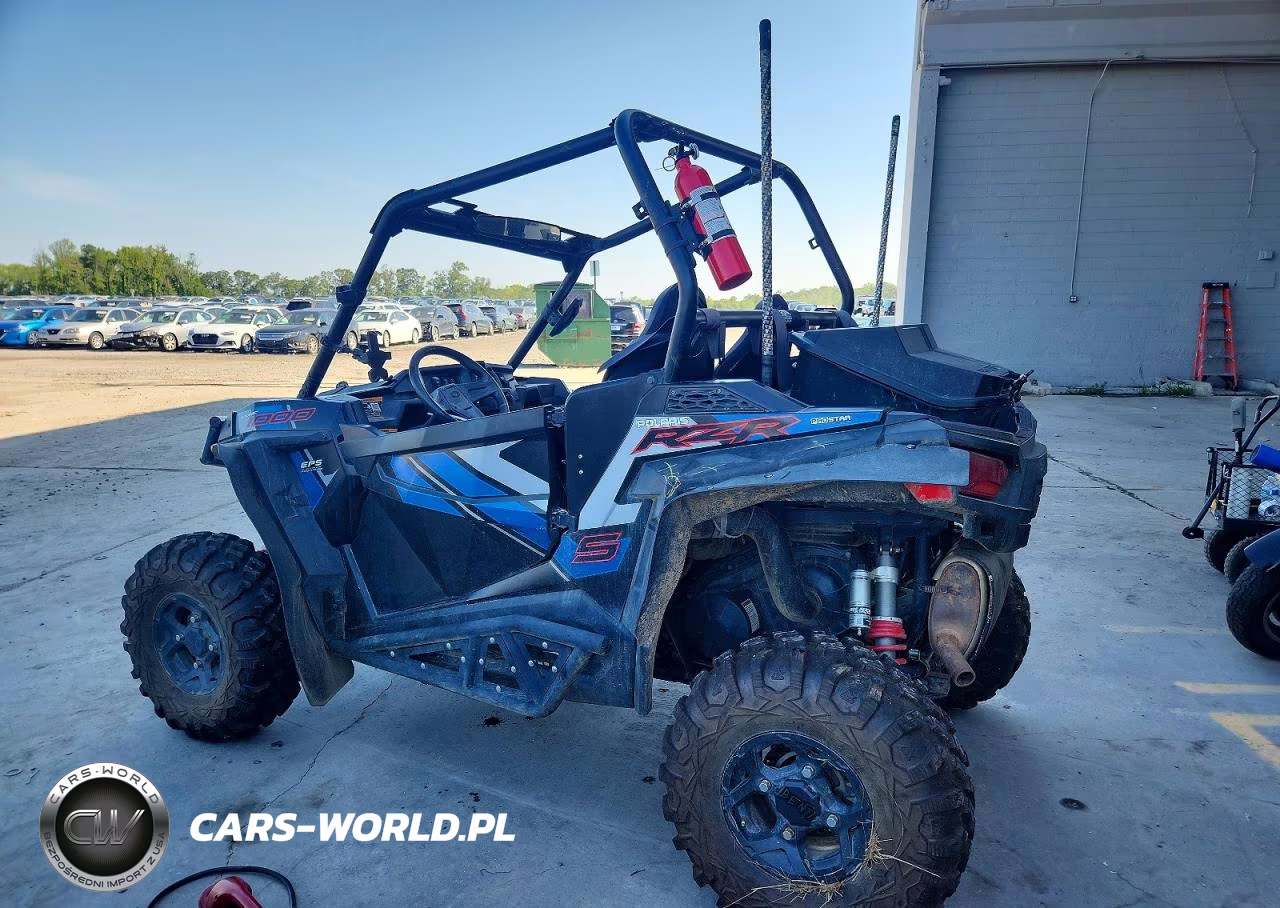2017 Polaris Rzr S 1000 Eps VIN:4XAVBE99XHB677059 - 3