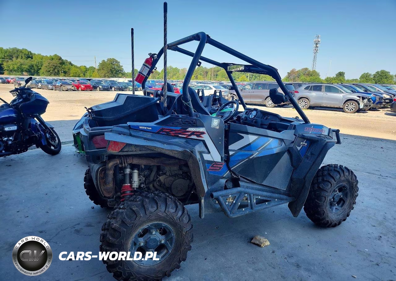 2017 Polaris Rzr S 1000 Eps VIN:4XAVBE99XHB677059 - 4