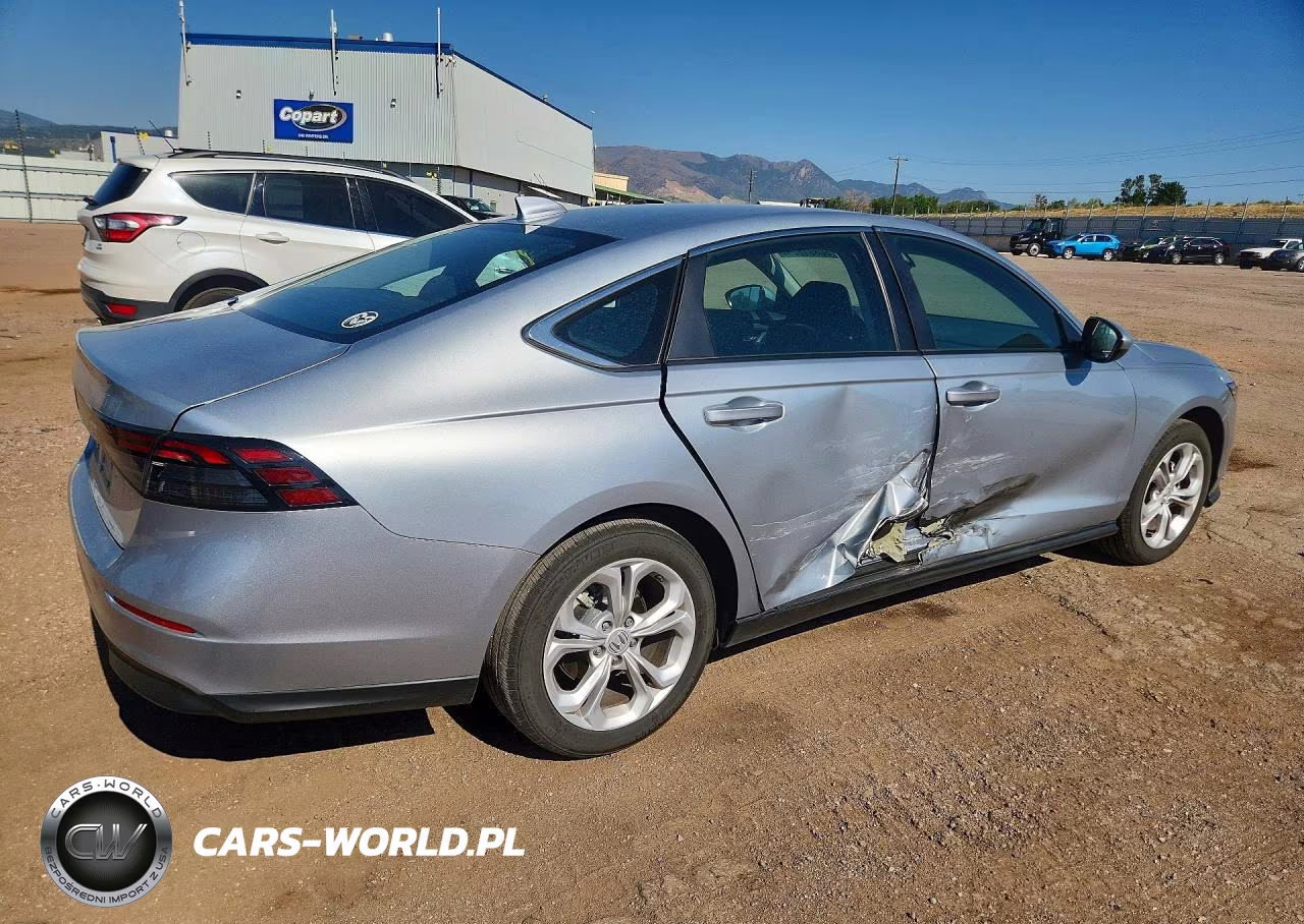 2025 Honda Accord Lx VIN:1HGCY1F22SA002920 - 3