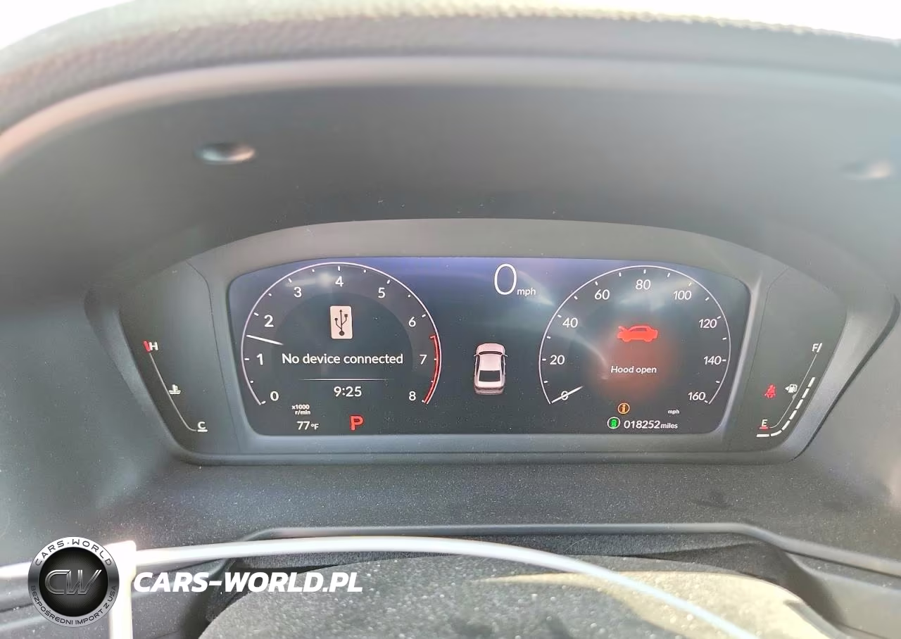 2025 Honda Accord Lx VIN:1HGCY1F22SA002920 - 9