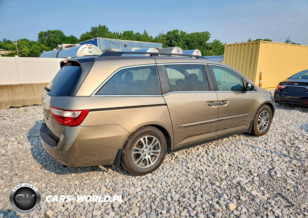 2012 Honda Odyssey Exl VIN:5FNRL5H61CB094576 - 3