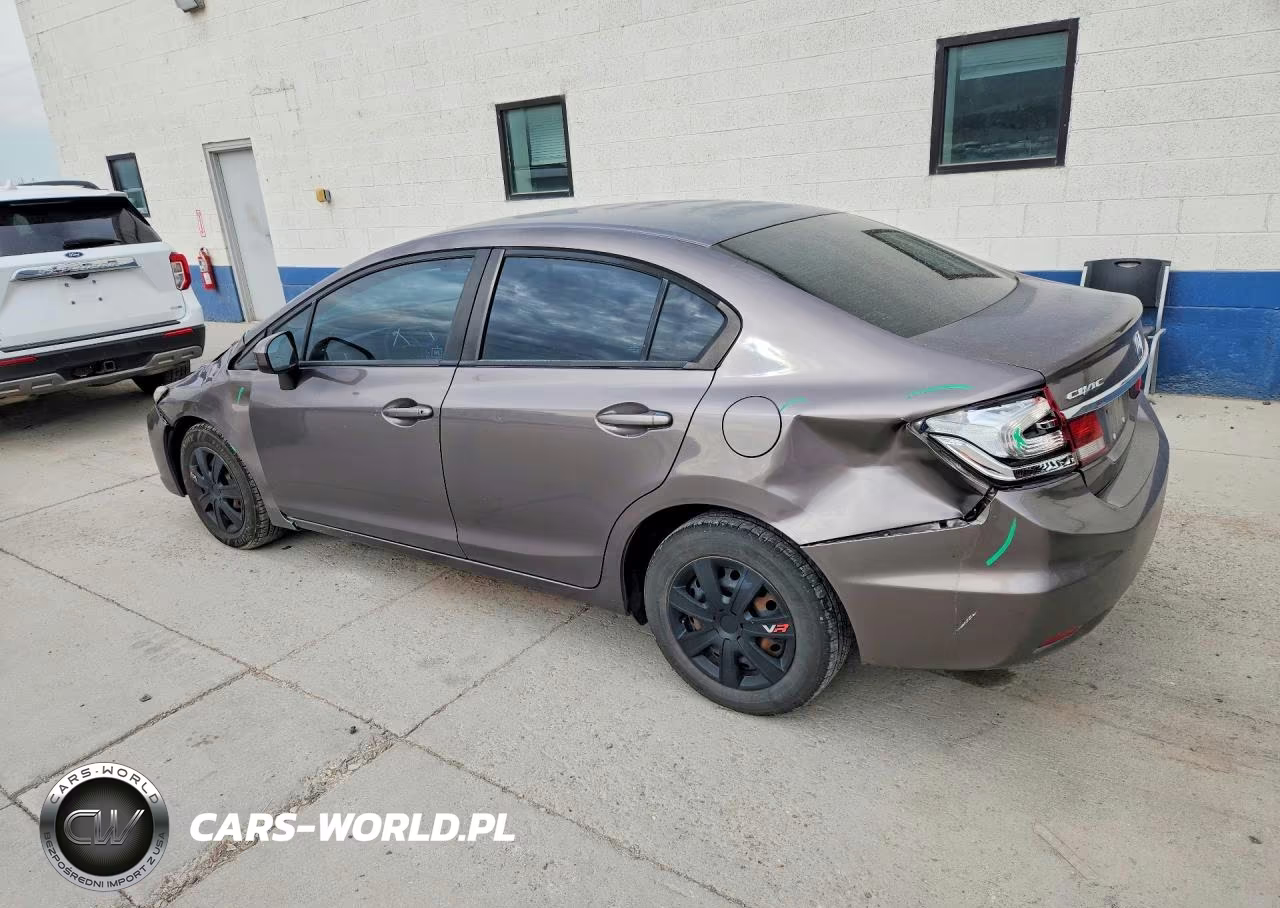 2014 Honda Civic Lx VIN:19XFB2F57EE049049 - 2