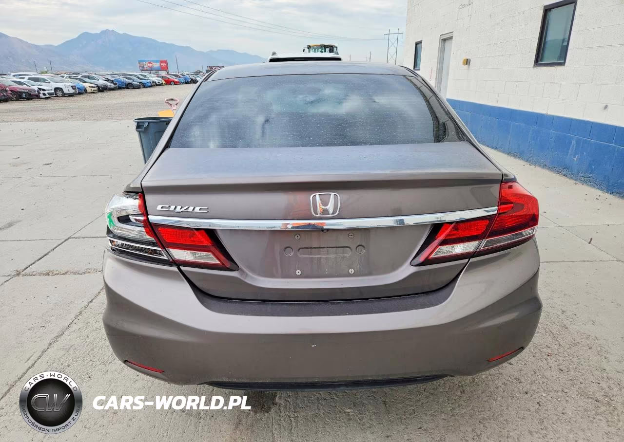 2014 Honda Civic Lx VIN:19XFB2F57EE049049 - 6