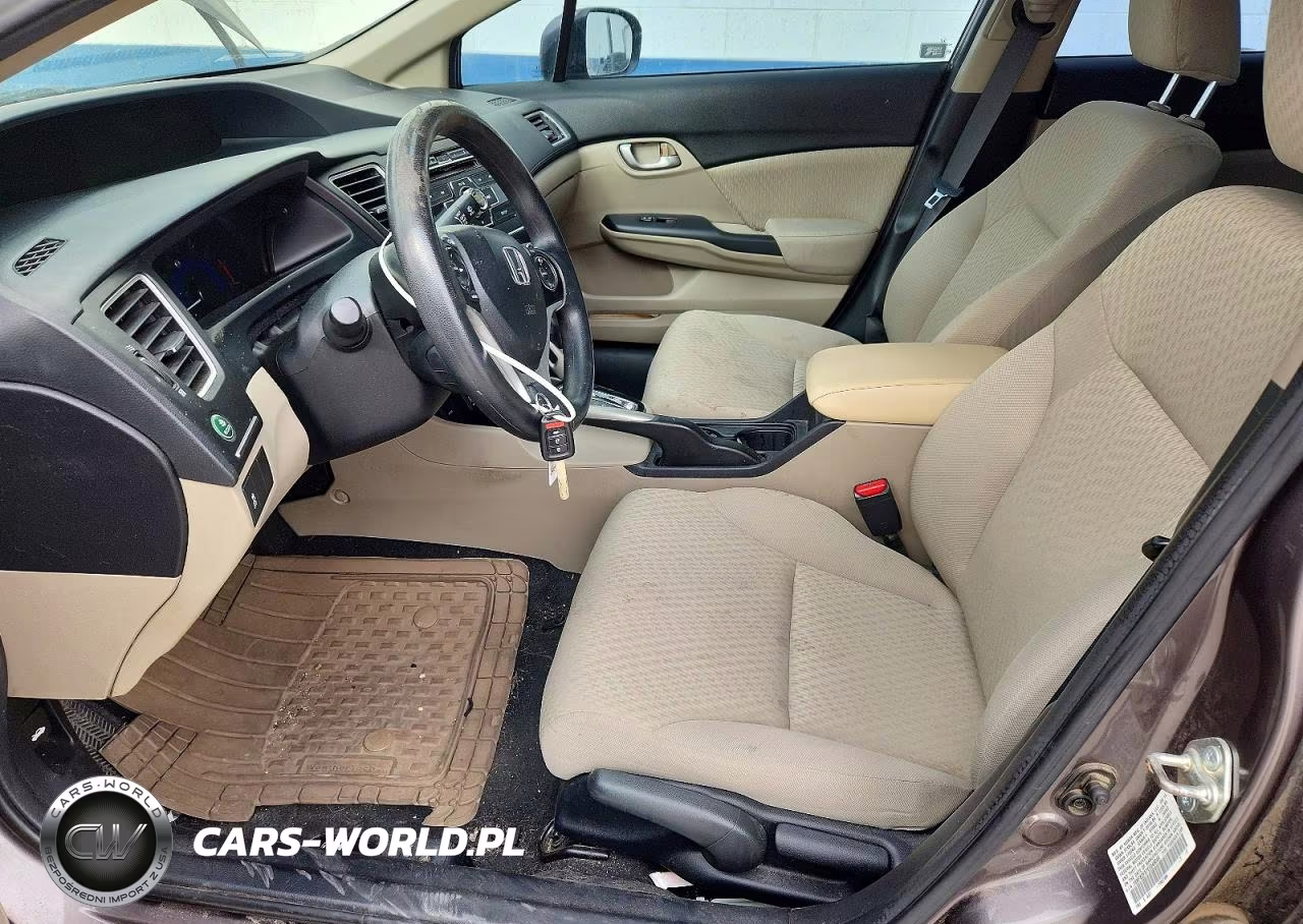 2014 Honda Civic Lx VIN:19XFB2F57EE049049 - 7
