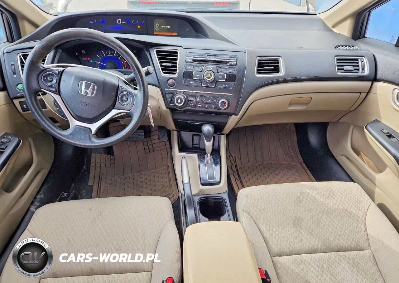 2014 Honda Civic Lx VIN:19XFB2F57EE049049 - 8