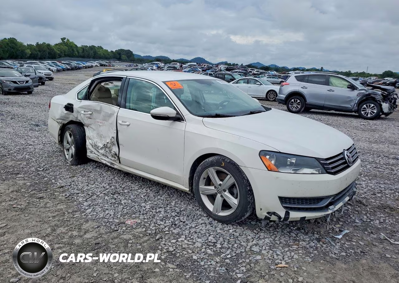 2012 Volkswagen Passat Se VIN:1VWBH7A33CC034954 - 4