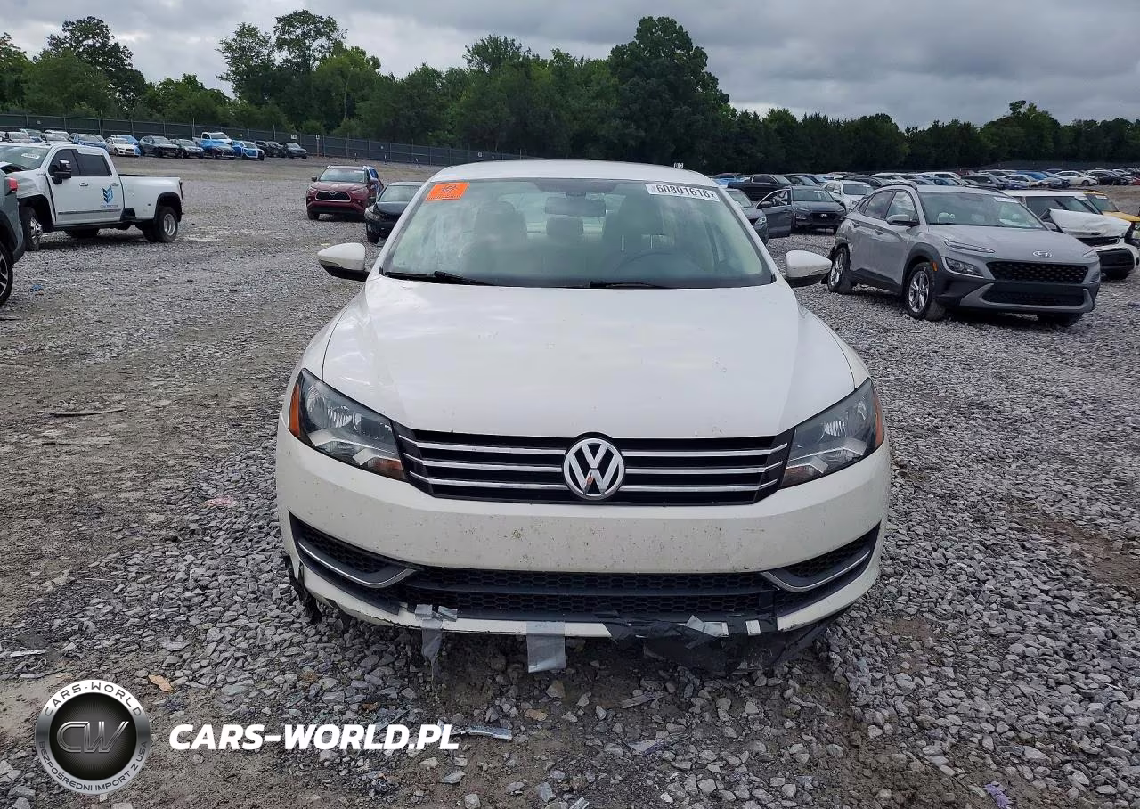 2012 Volkswagen Passat Se VIN:1VWBH7A33CC034954 - 5