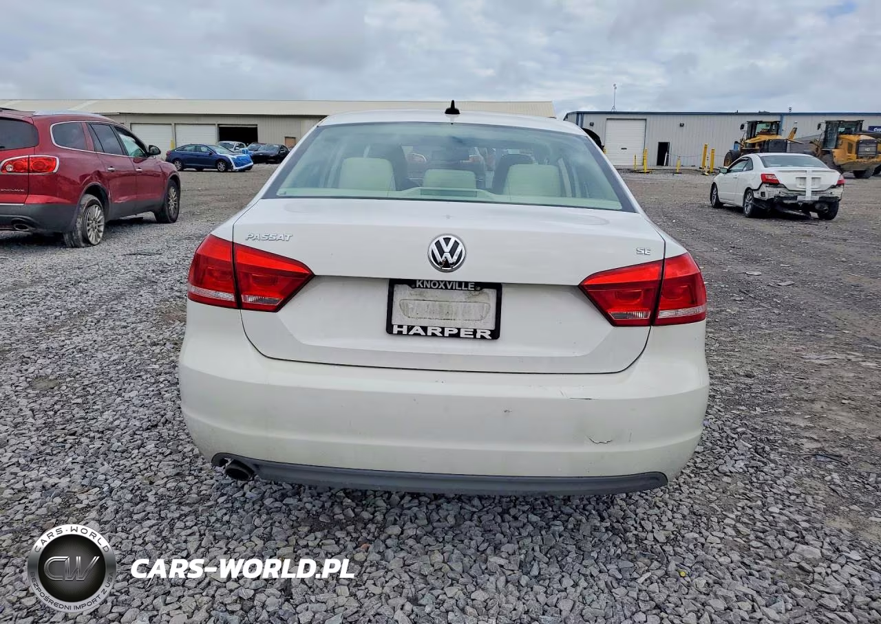 2012 Volkswagen Passat Se VIN:1VWBH7A33CC034954 - 6