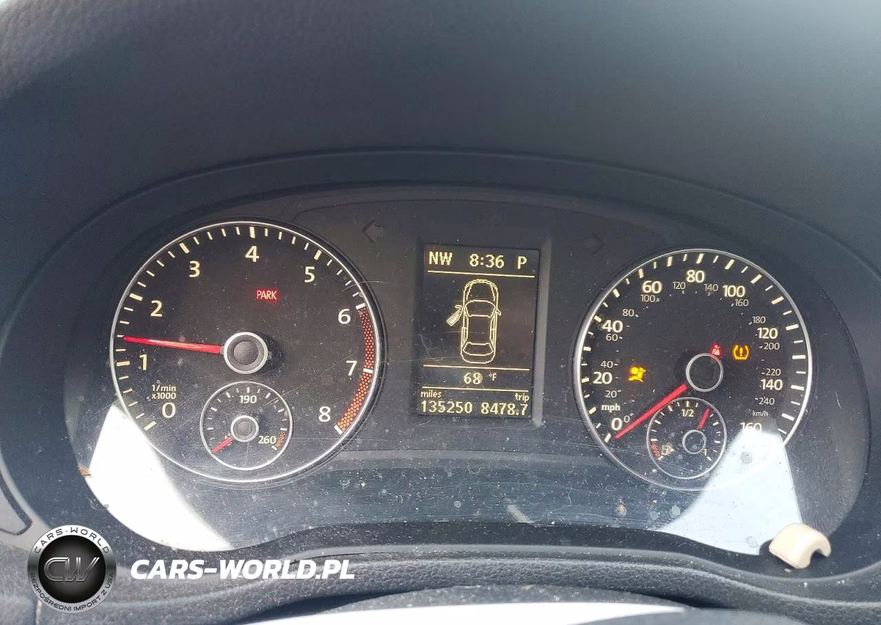 2012 Volkswagen Passat Se VIN:1VWBH7A33CC034954 - 9
