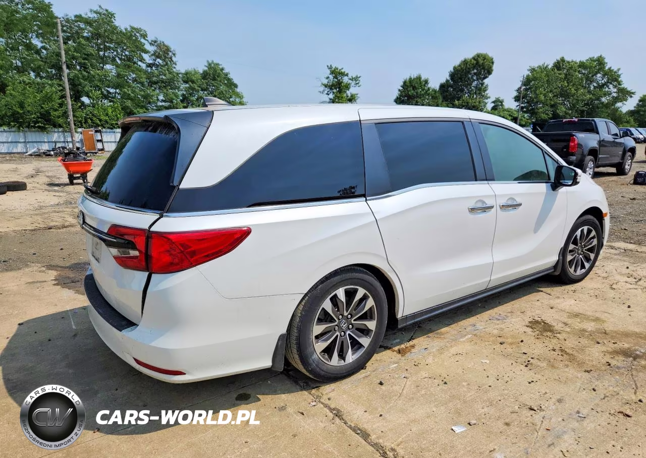 2022 Honda Odyssey Exl VIN:5FNRL6H75NB027464 - 3