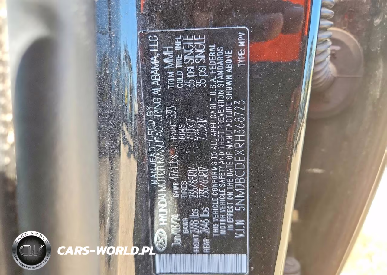 2024 Hyundai Tucson Sel VIN:5NMJBCDEXRH368723 - 14