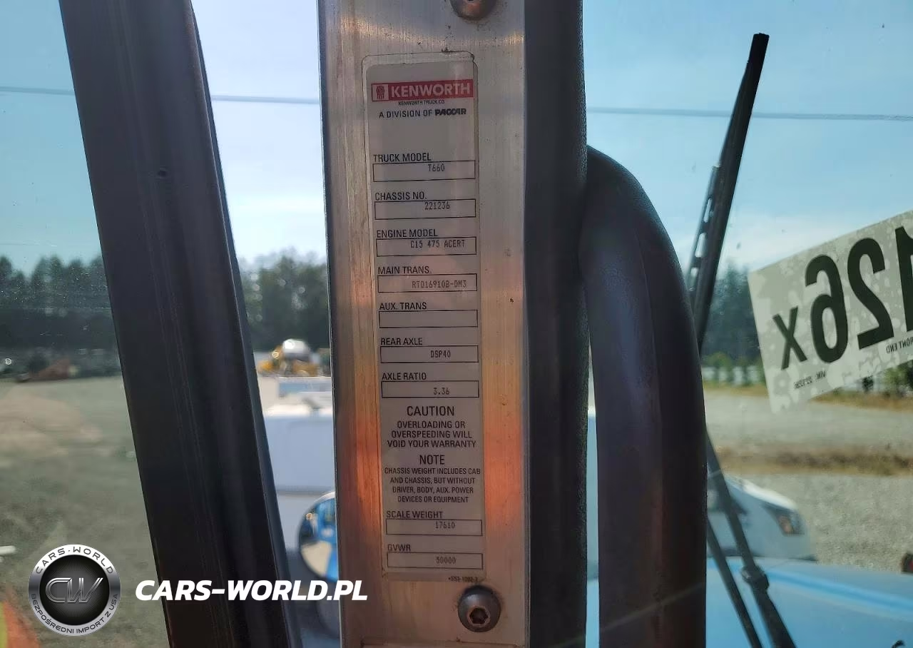 2009 Kenworth Construction T660 VIN:1XKADB9X39J221236 - 13