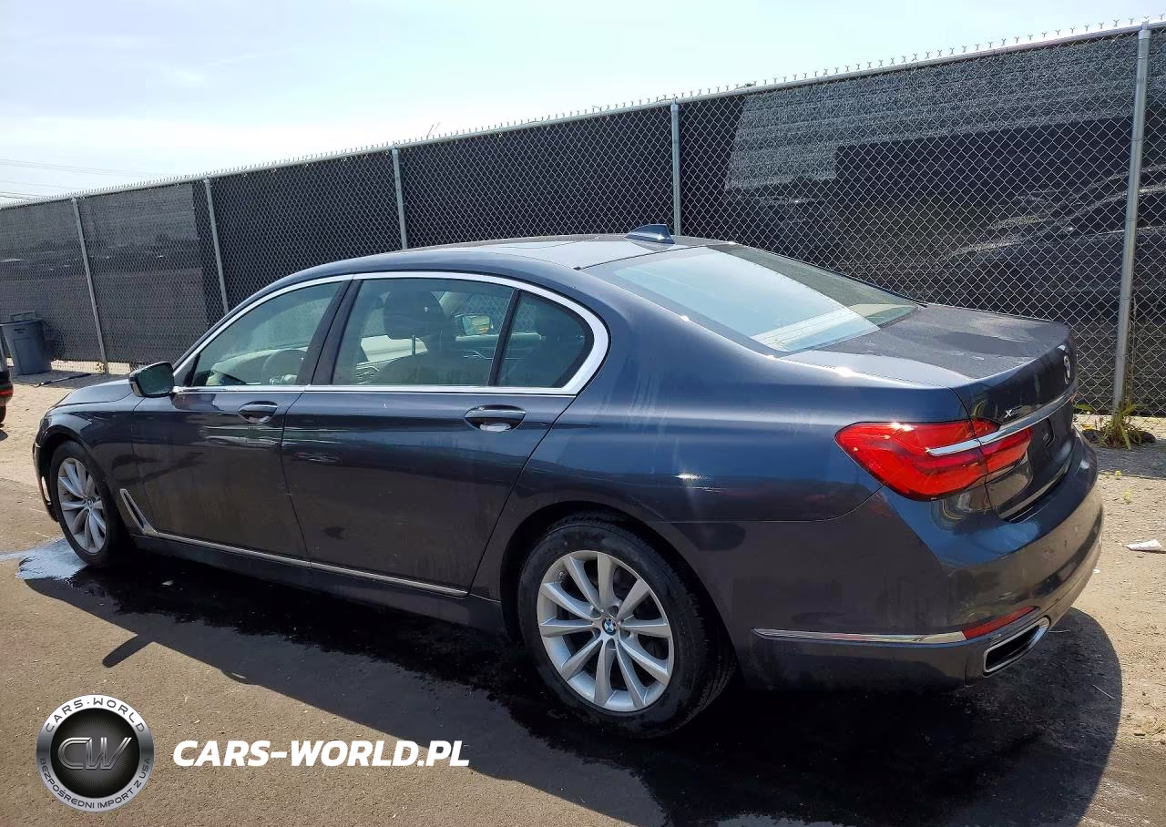 2018 BMW 740 Xi VIN:WBA7E4C54JGV23896 - 2