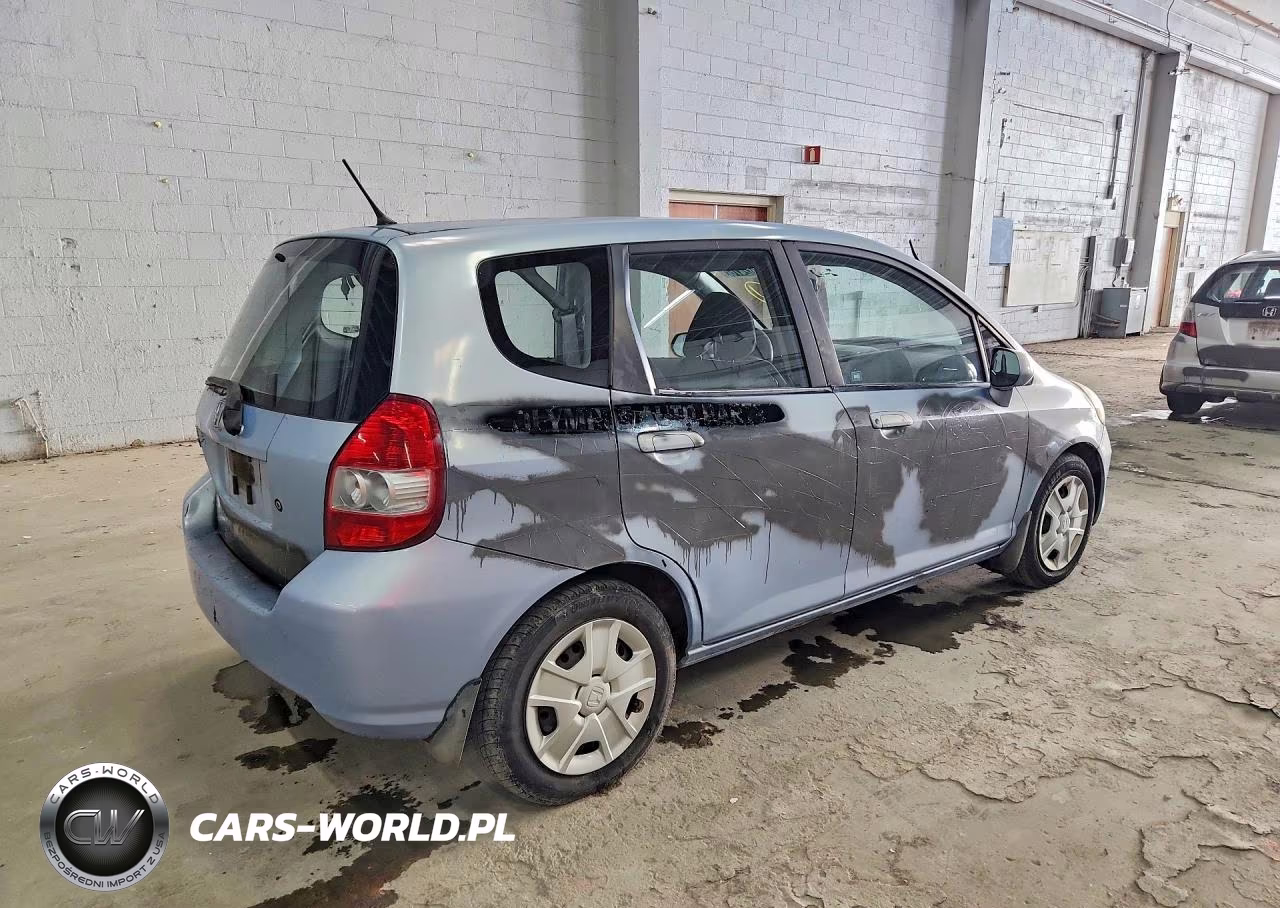 2008 Honda Fit VIN:JHMGD38408S052027 - 3