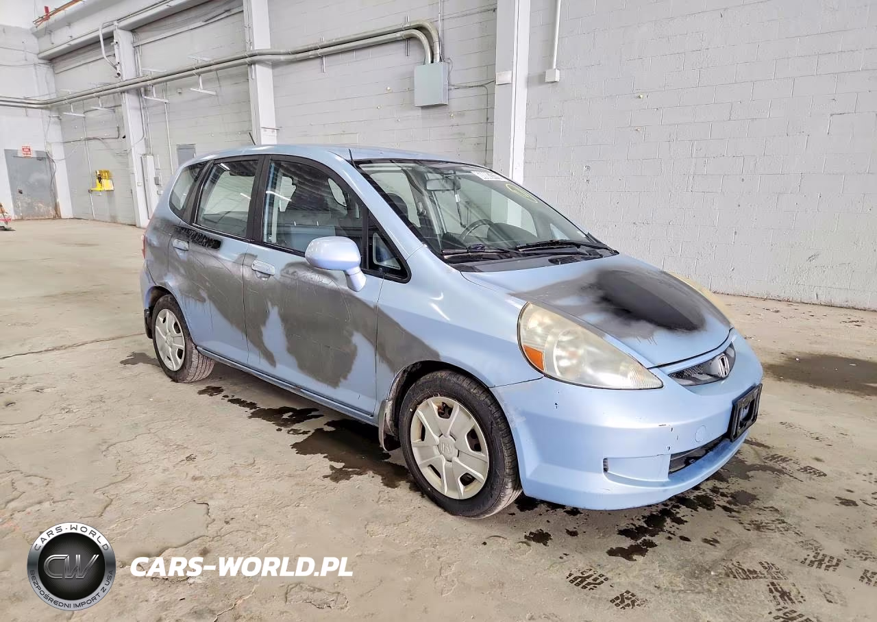 2008 Honda Fit VIN:JHMGD38408S052027 - 4