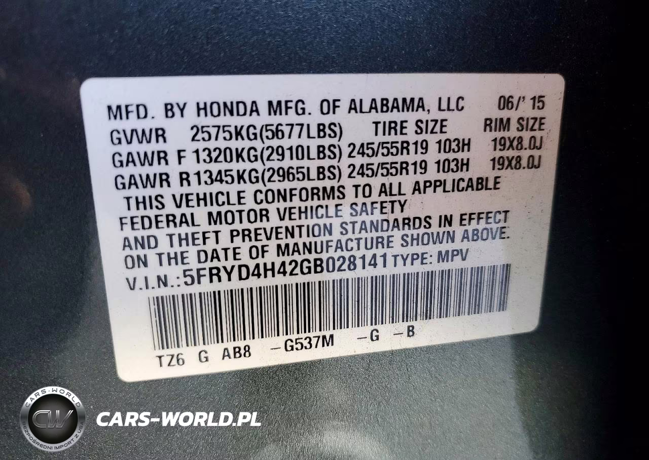 2016 Acura Mdx Technology VIN:5FRYD4H42GB028141 - 14