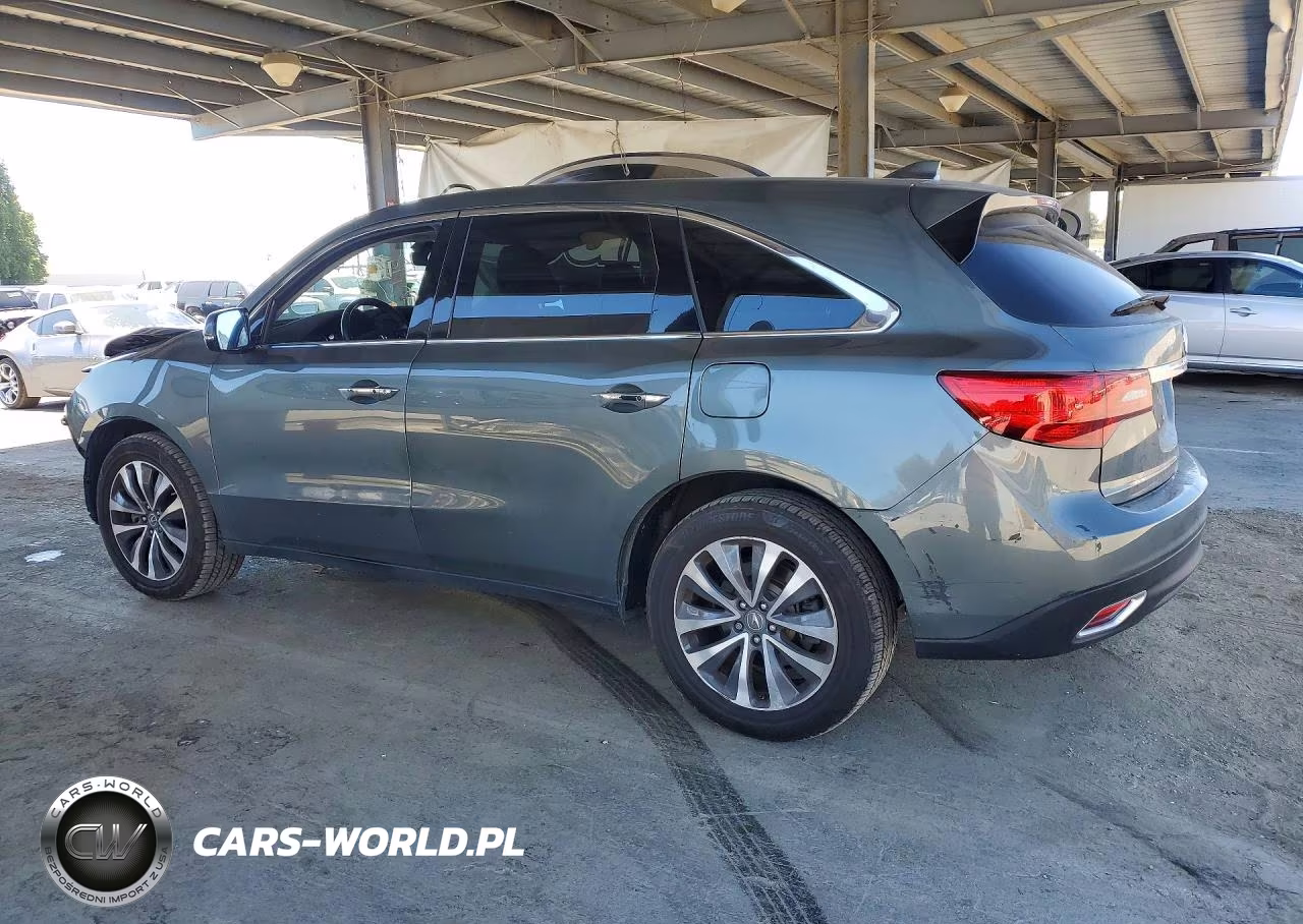 2016 Acura Mdx Technology VIN:5FRYD4H42GB028141 - 2