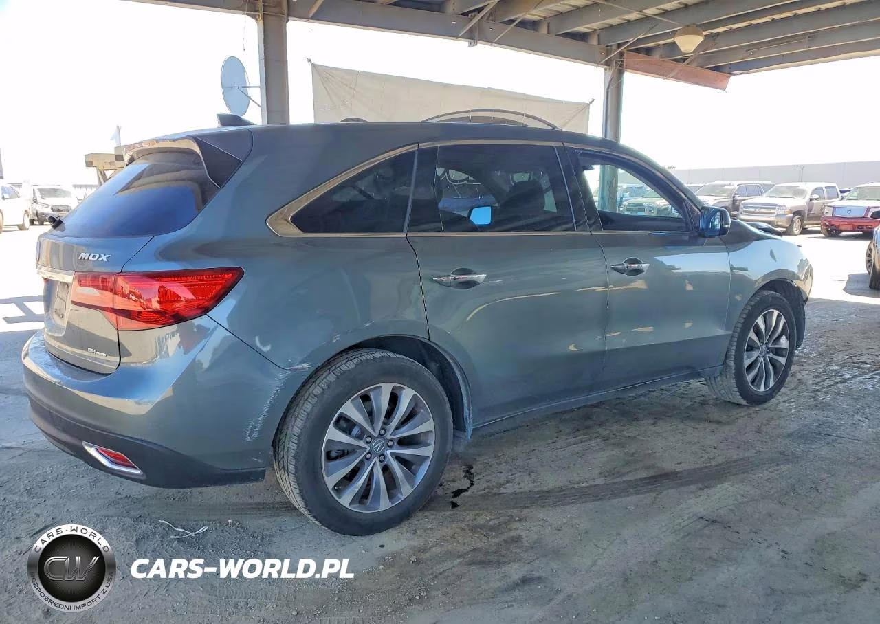2016 Acura Mdx Technology VIN:5FRYD4H42GB028141 - 3