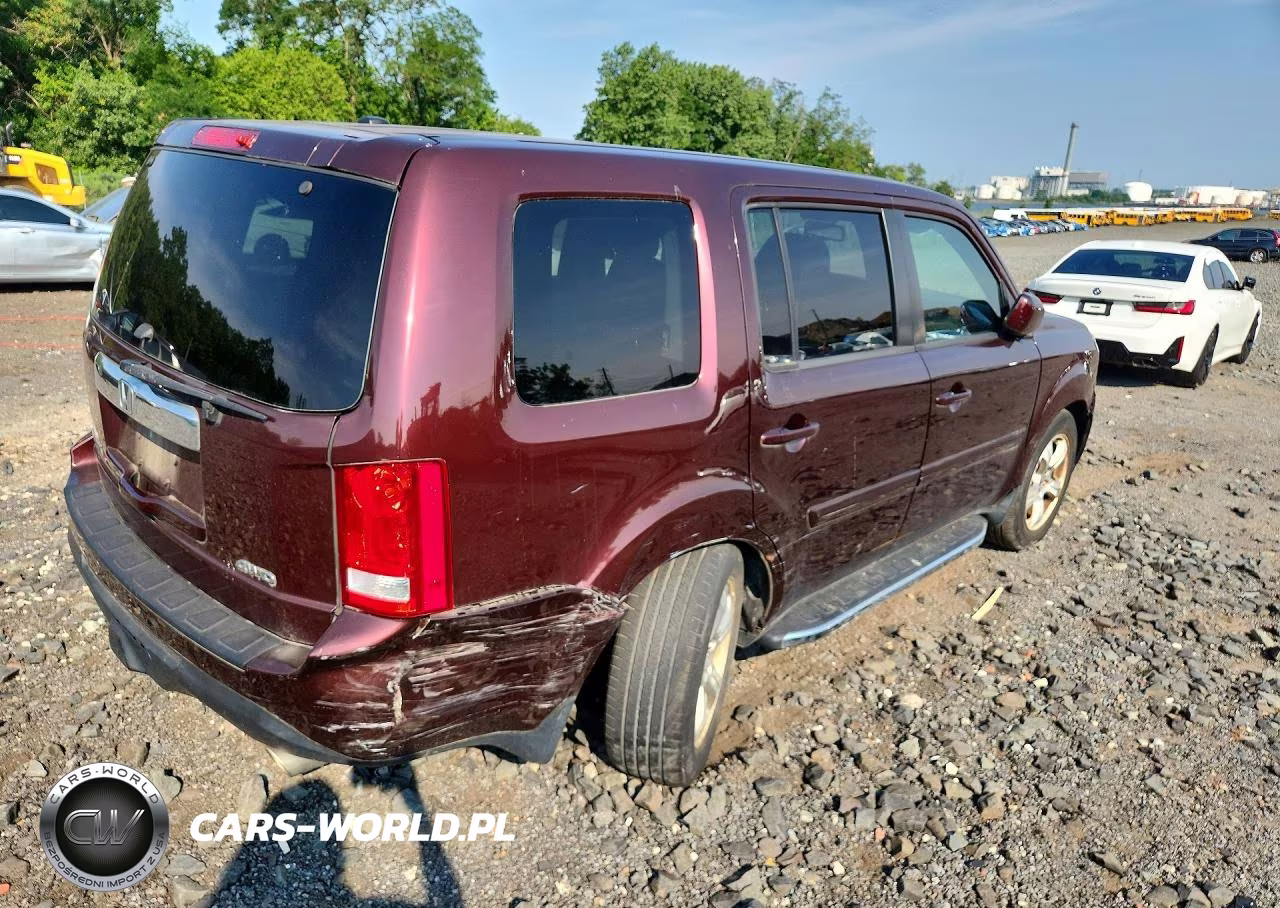 2013 Honda Pilot Exl VIN:5FNYF4H50DB030339 - 3