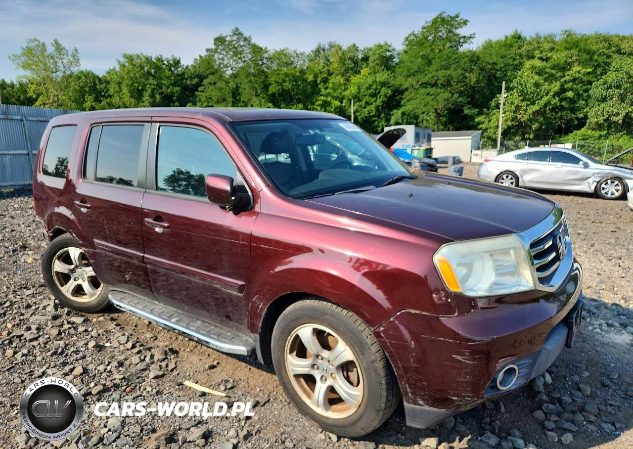 2013 Honda Pilot Exl VIN:5FNYF4H50DB030339 - 4